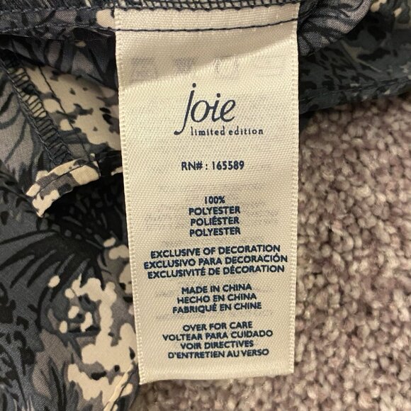 JOIE Limited Edition Womens Sleeveless Top Ruffled Neck Size S - Small - NWT$198 - Picture 16 of 16